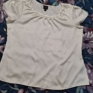 Elegant White Women's Top